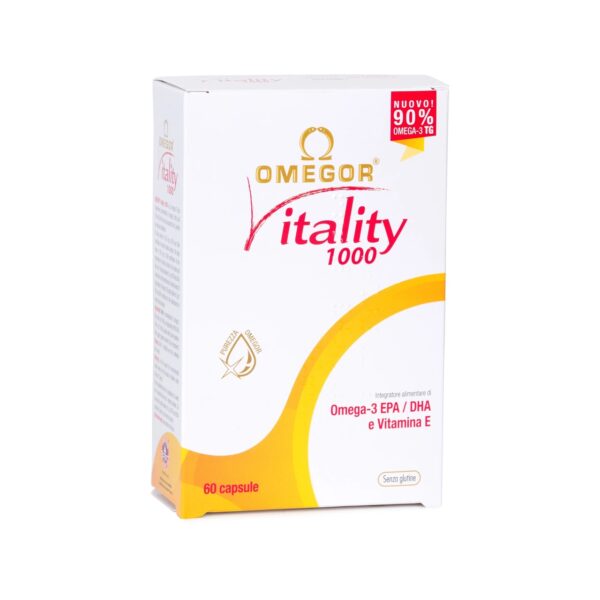 Vitality 1000 Omegor 60 perlas