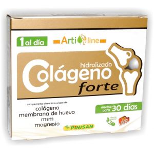 Colágeno forte hidrolizado 30 cápsulas Pinisan