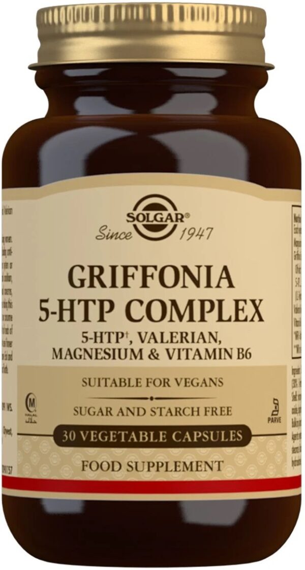 Griffonia 5-HTP Complex 30 cápsulas Solgar