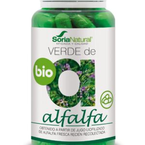 Verde de alfalfa 80 cápsulas Soria Natural
