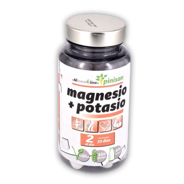Magnesio potasio 60 comprimidos Pinisan