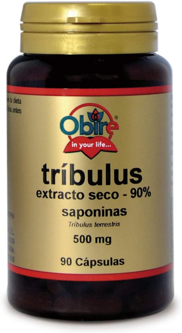 Tríbulus 500mg 90 cápsulas Obire