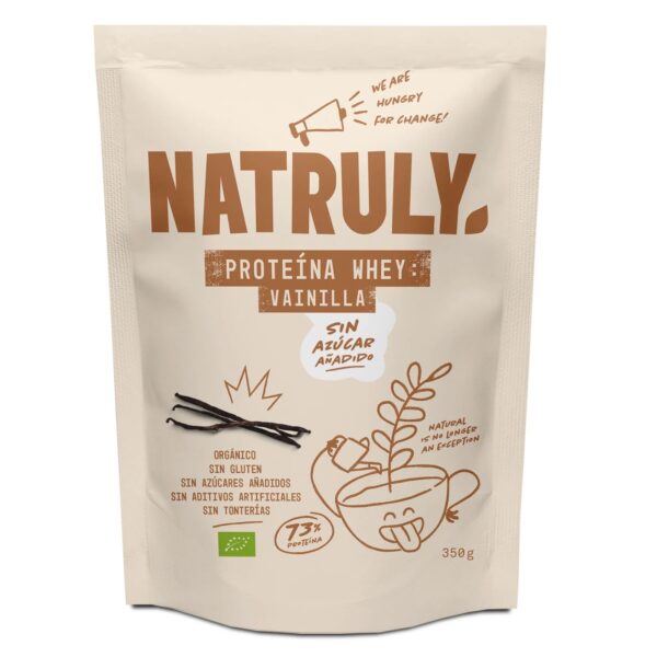 Proteína whey vainilla Natruly 350g