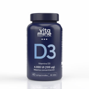 Vitamina D3 4000UI 60 comprimidos Herbora