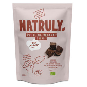 Proteína vegana sabor chocolate 350 gr Natruly