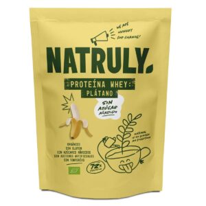 Proteína Whey plátano 350g Natruly