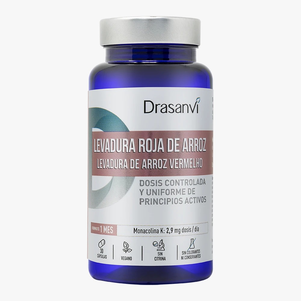 Levadura Roja de Arroz 30 cápsulas Drasanvi